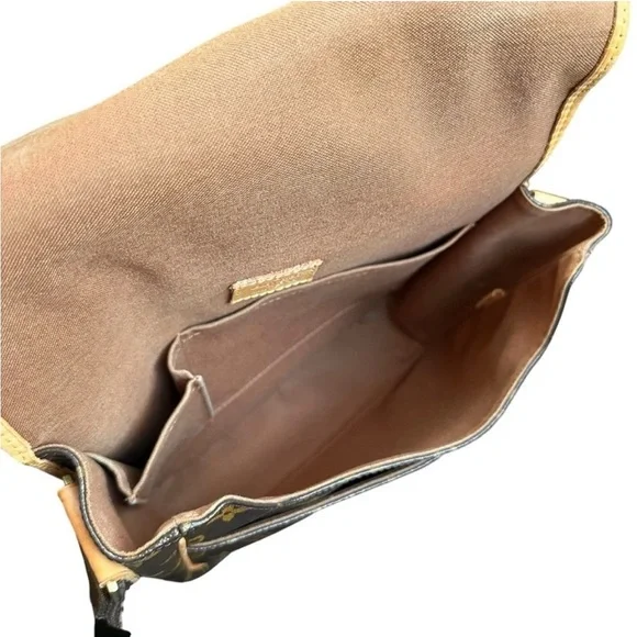 💯Authentic Louis Vuitton Brown Monogram Crossbody Bag certified by poshmark - Picture 16 of 16